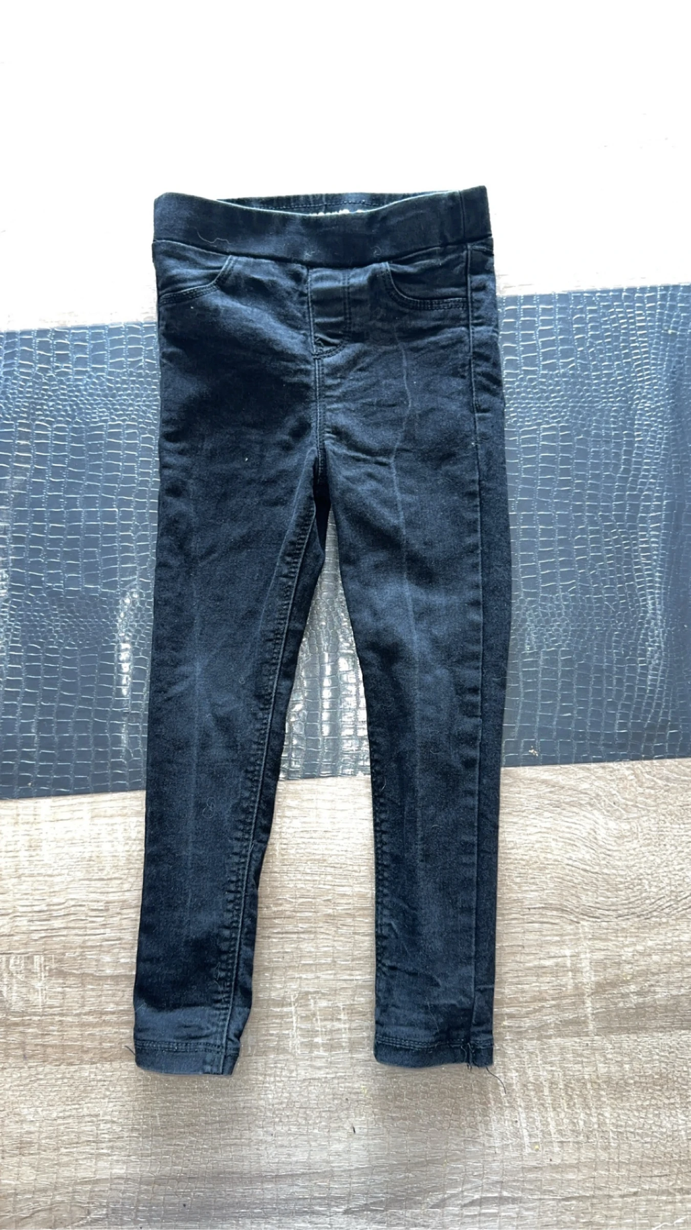 Jegging petite fille noir